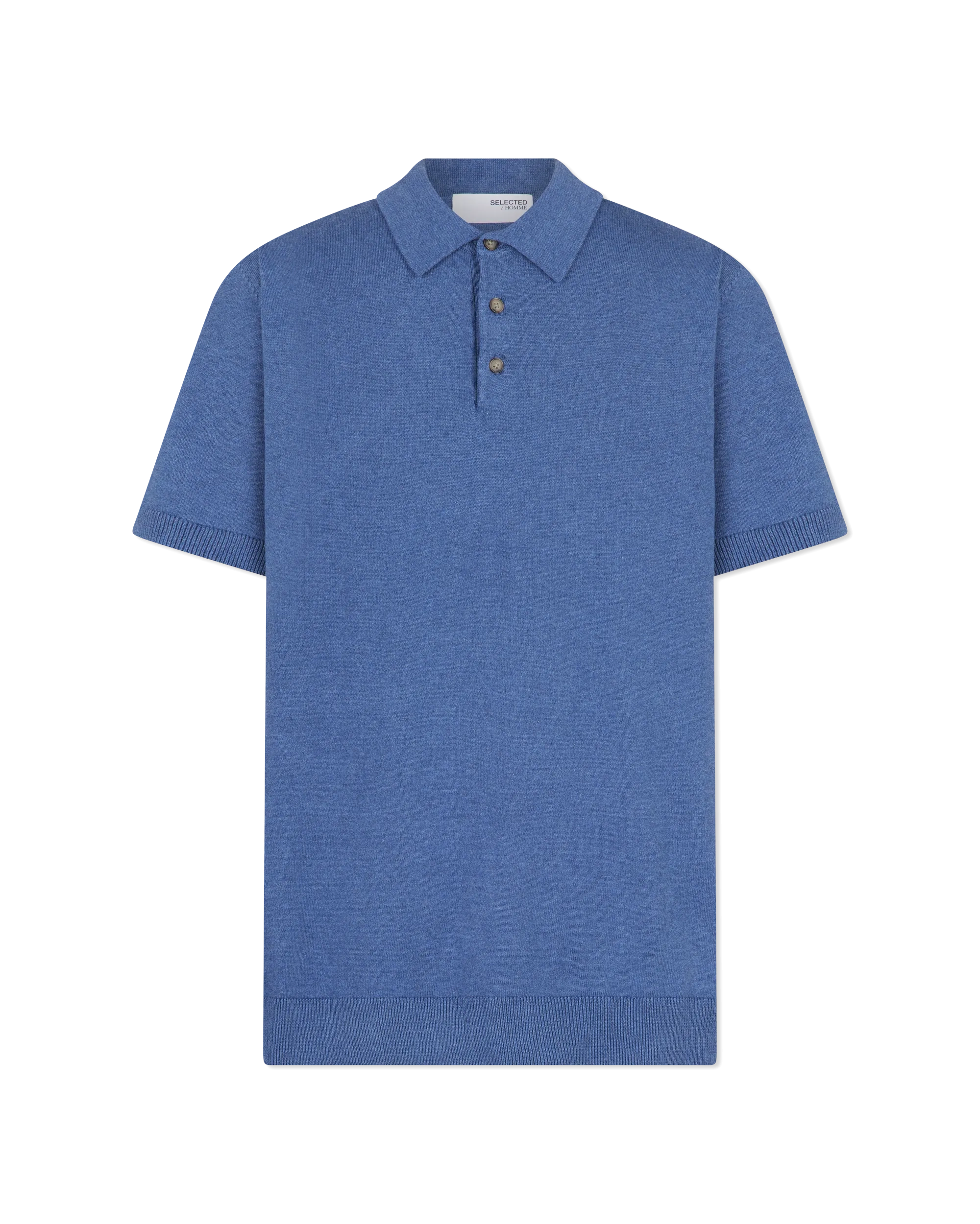 Knitted Short Sleeve Polo Shirt