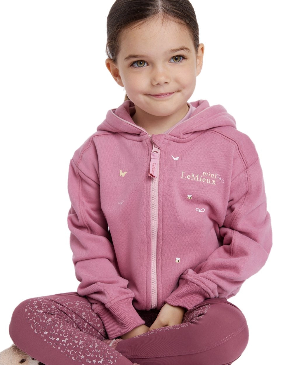 LeMieux Childrens Mini Charlie Zip Through Hoodie