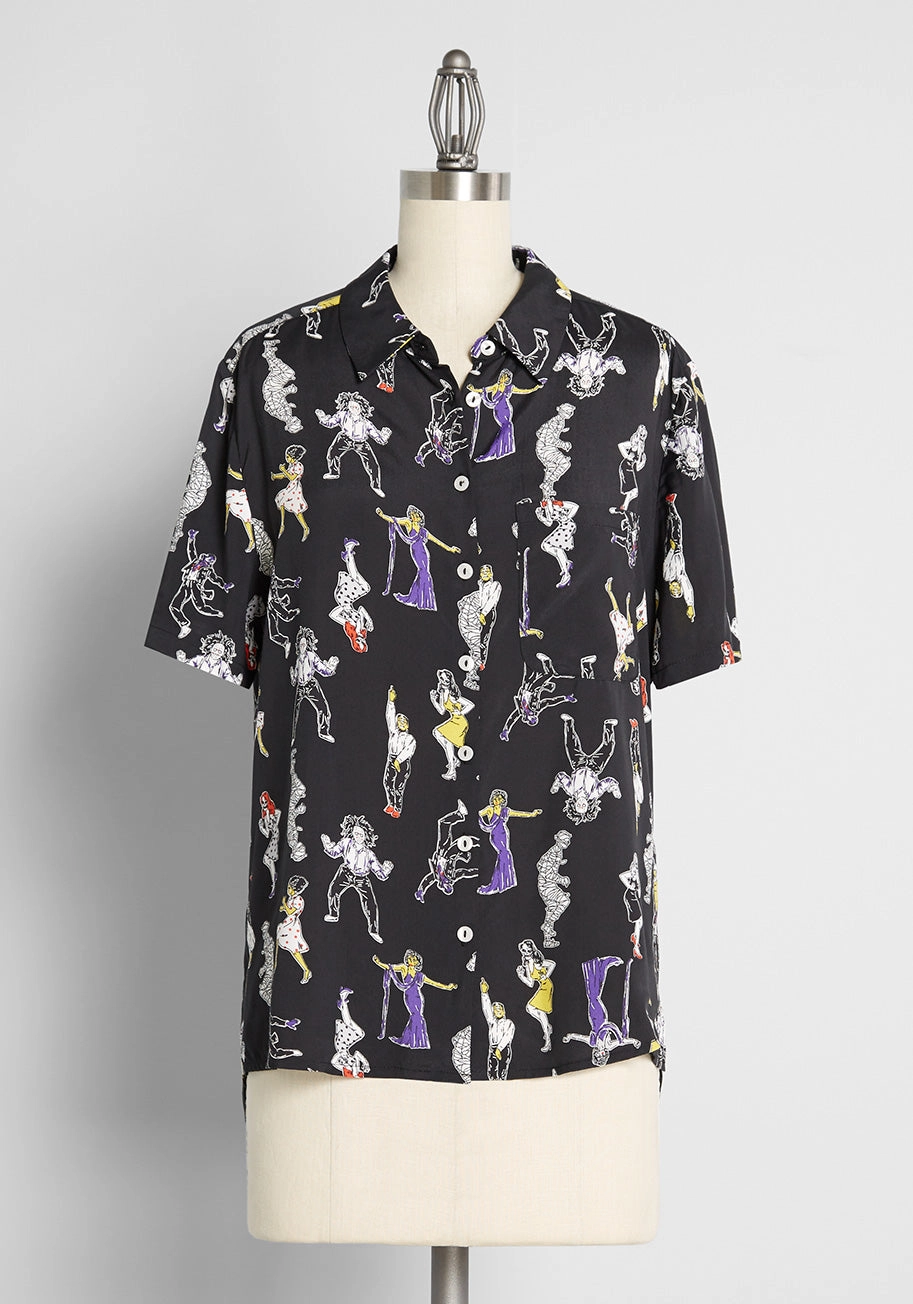 Love Is a Breeze Button-Up Shirt