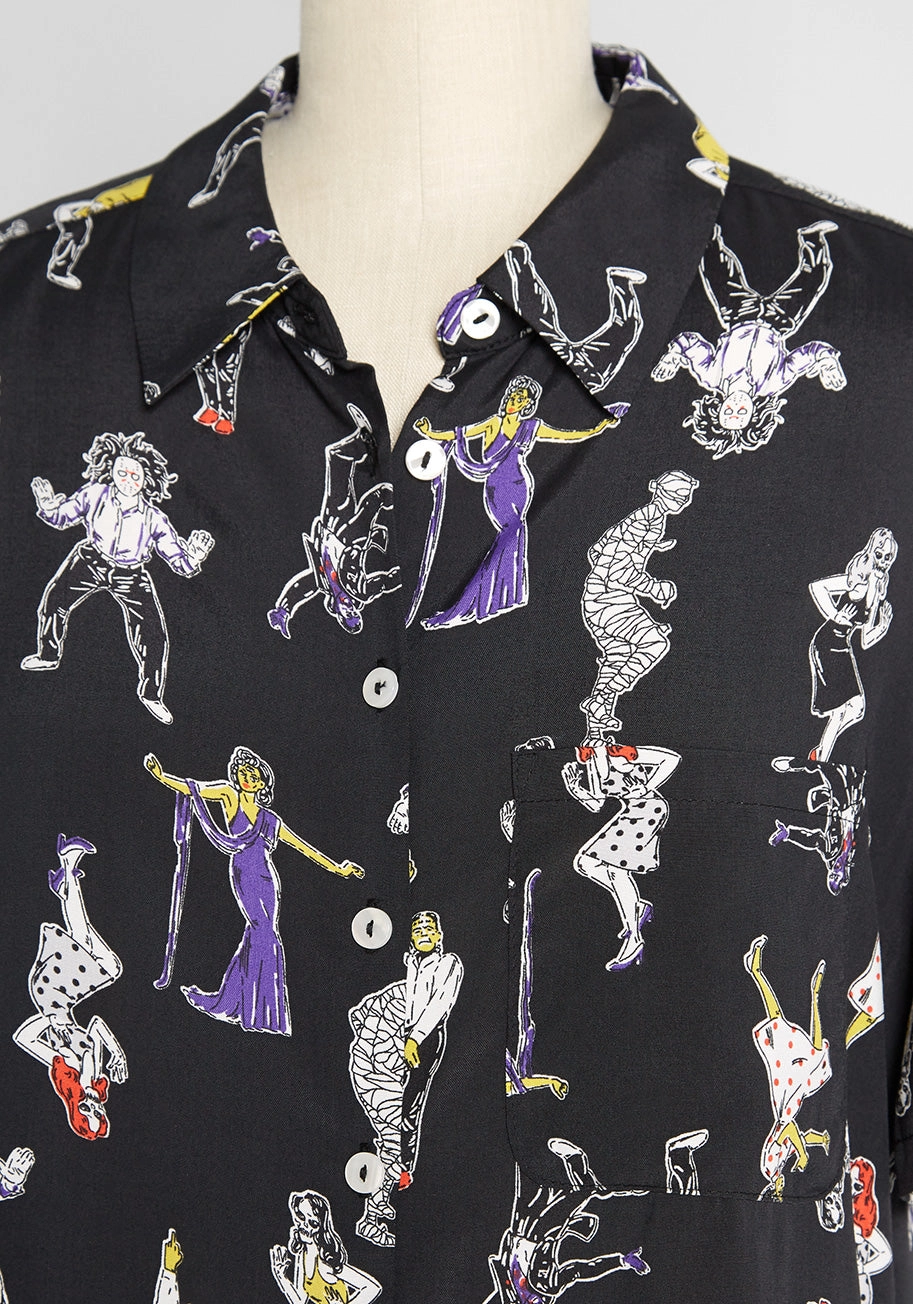 Love Is a Breeze Button-Up Shirt