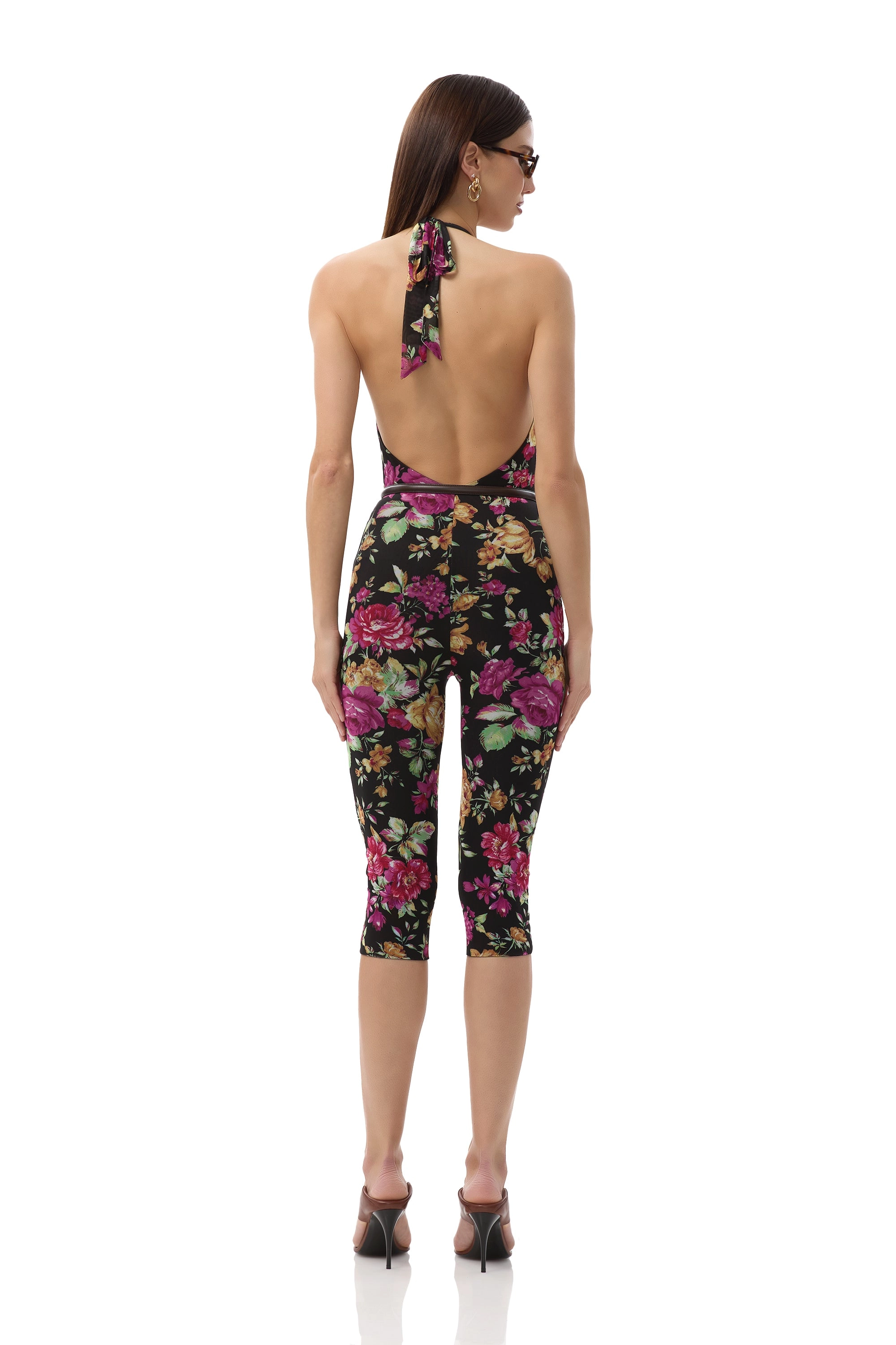 Lucia Catsuit - Dusted Floral