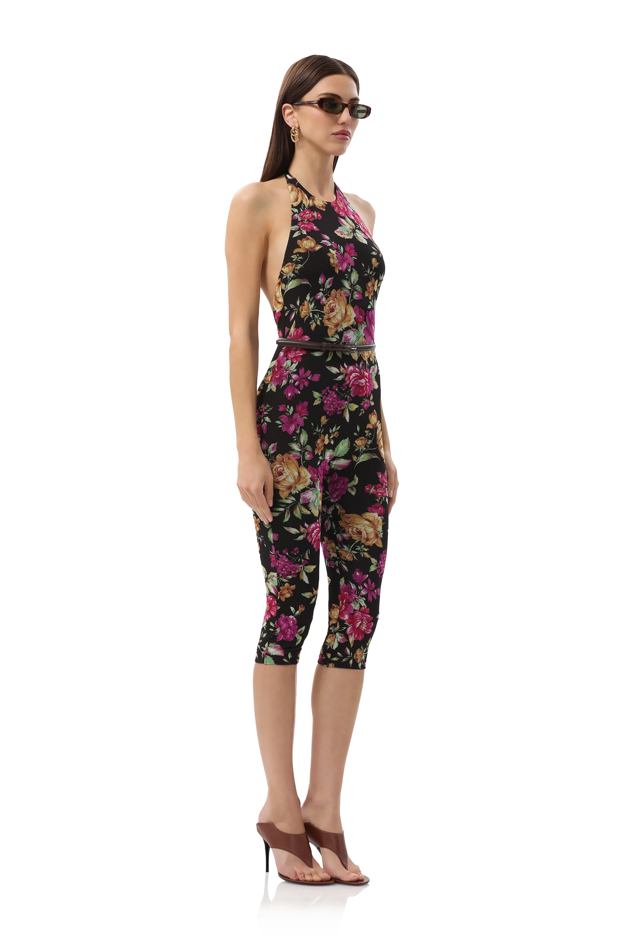 Lucia Catsuit - Dusted Floral