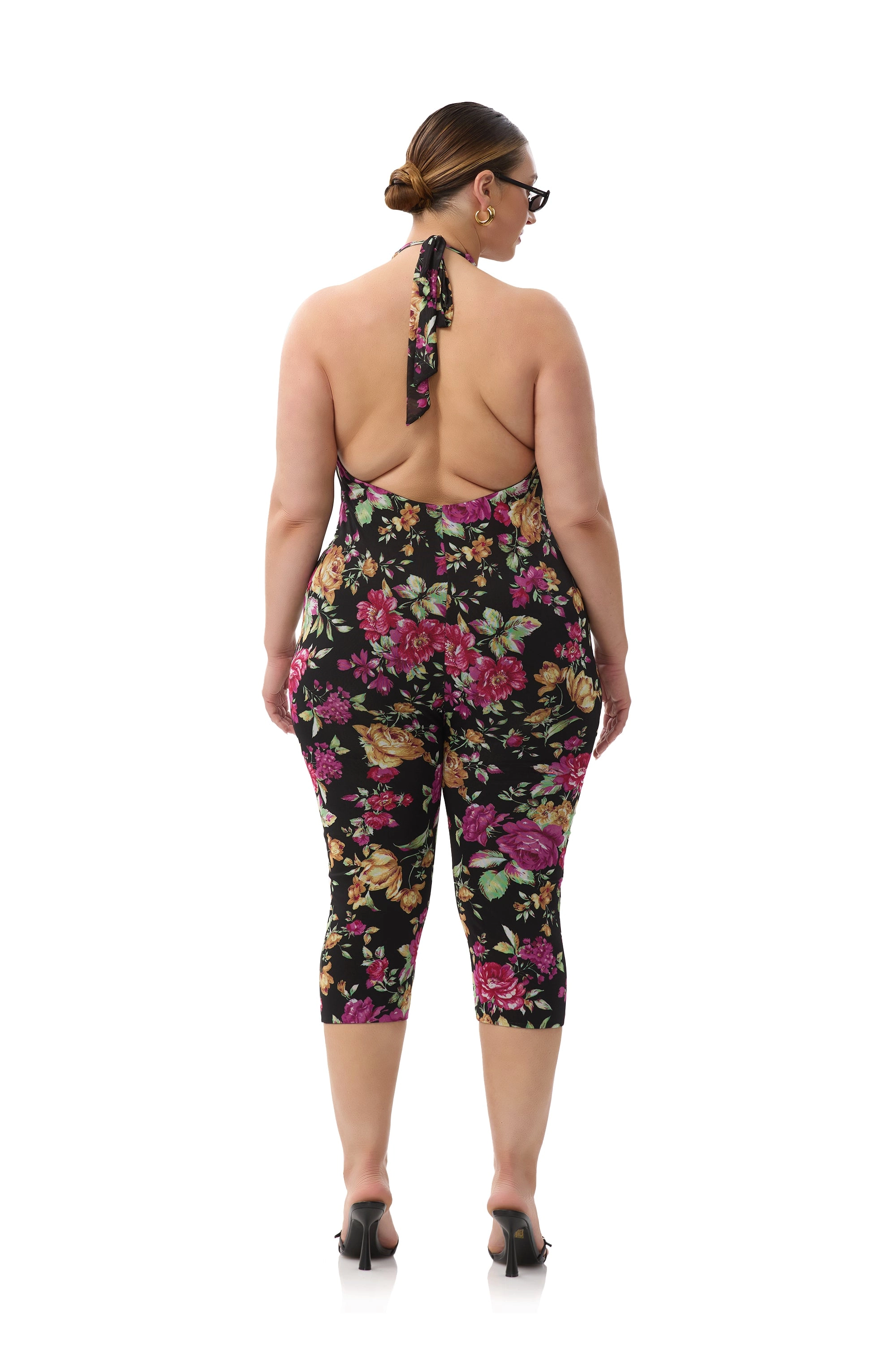 Lucia Catsuit - Dusted Floral