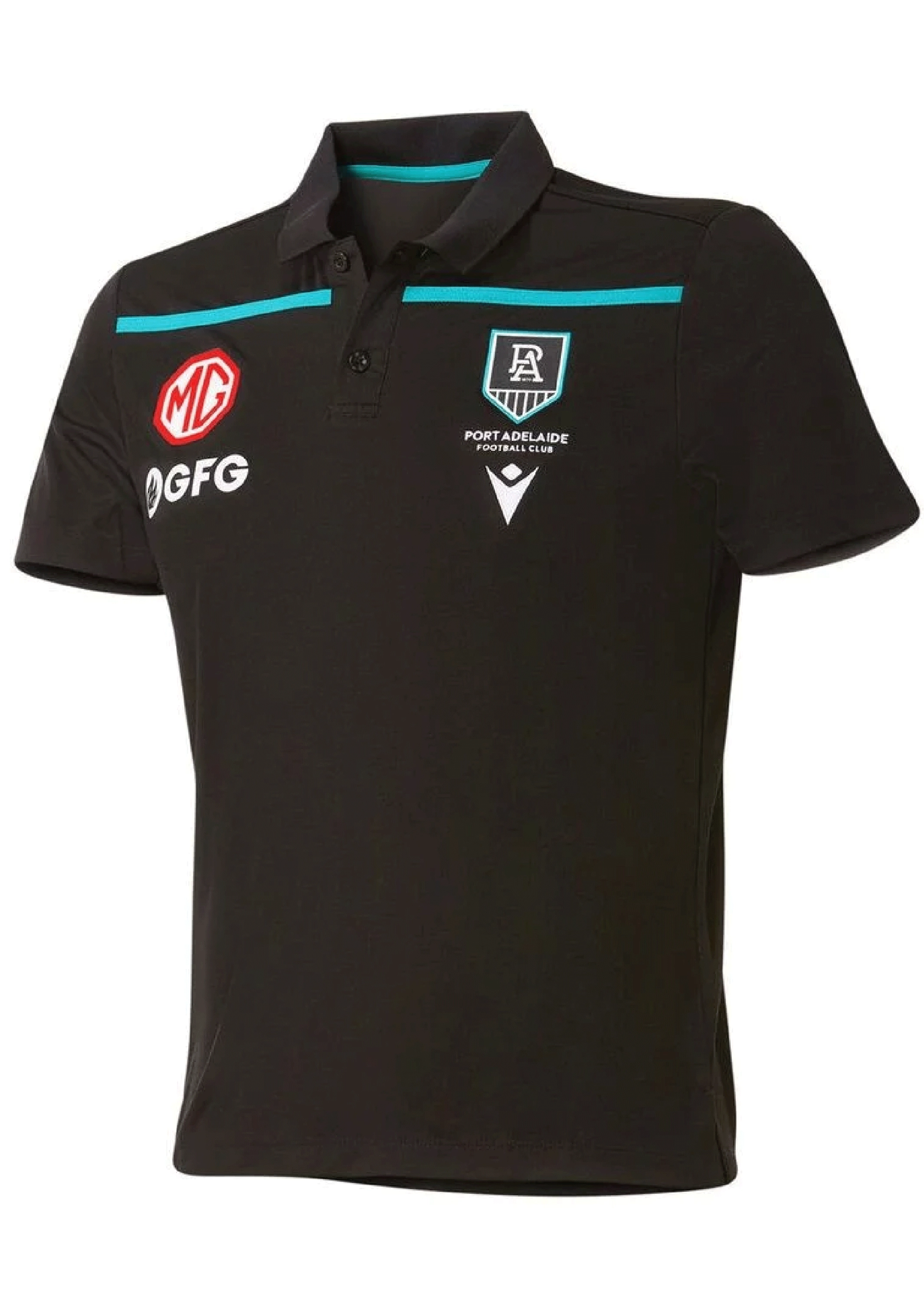 Macron Men’s Port Adelaide FC M20 Travel Polo