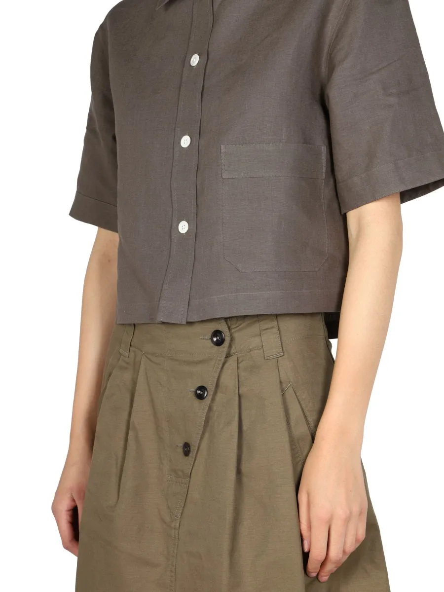 Margaret Howell Button-Down Short-Sleeved Shirt