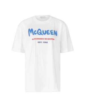 Mcqueen Graffiti Short Sleeve T-Shirt