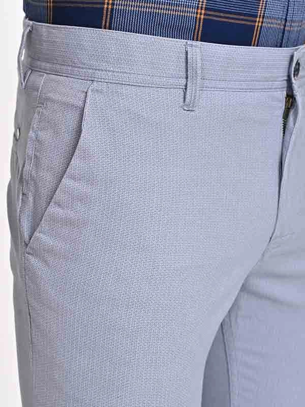Men Urban Fit Cotton Stretch Trouser