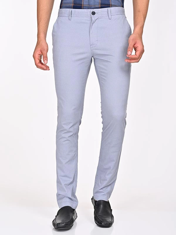 Men Urban Fit Cotton Stretch Trouser
