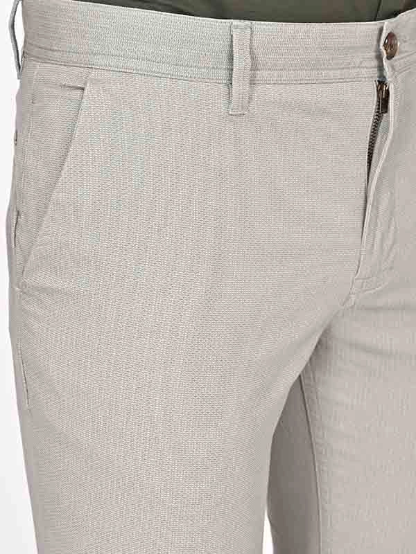 Men Urban Fit Cotton Stretch Trouser
