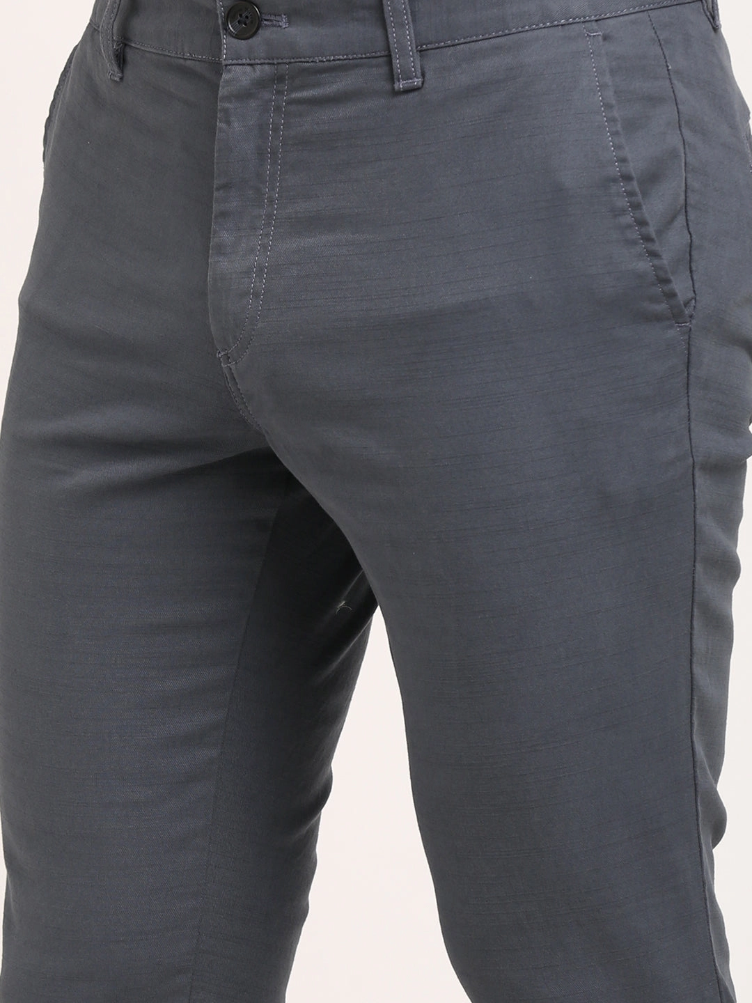 Men Urban Fit Cotton Stretch Trouser