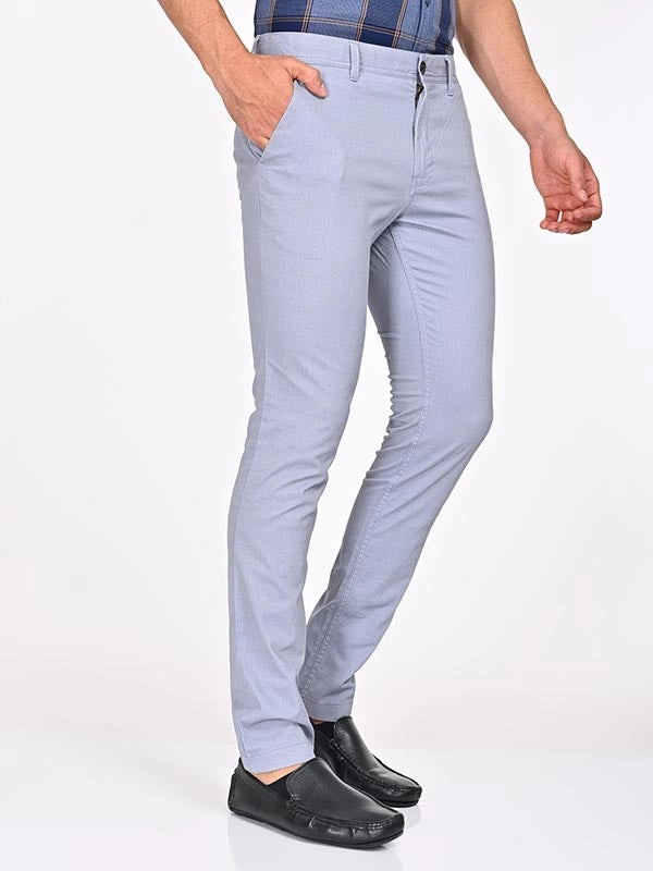 Men Urban Fit Cotton Stretch Trouser