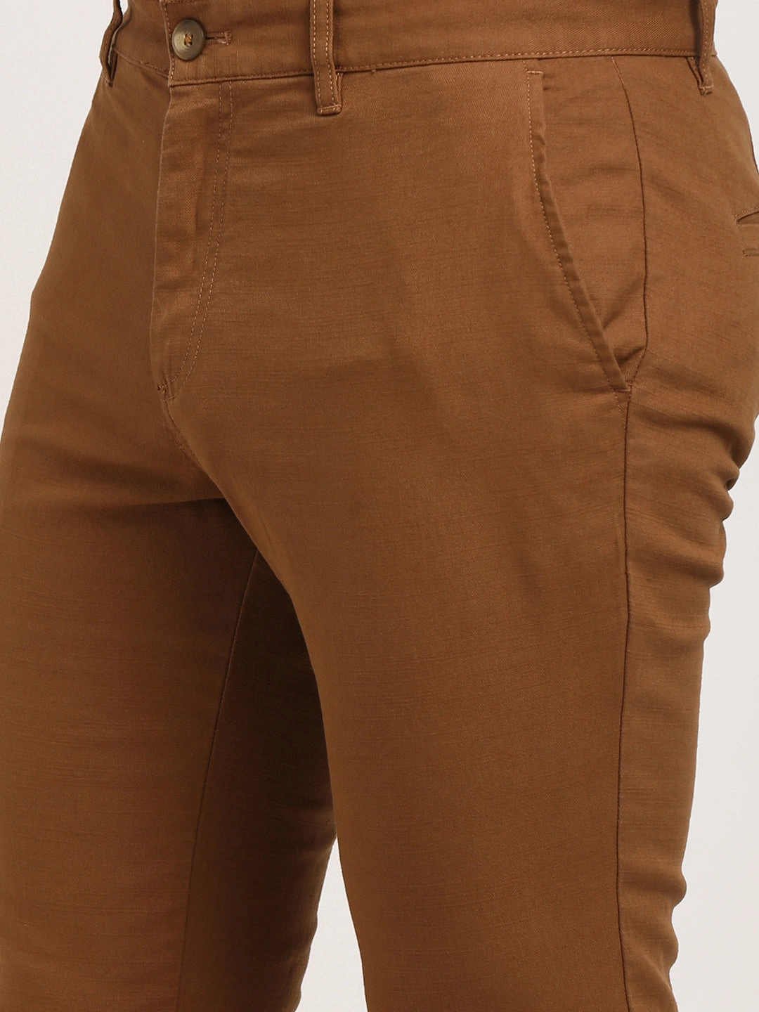 Men Urban Fit Cotton Stretch Trouser