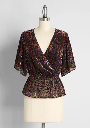 Mystifying Musings Velvet Top