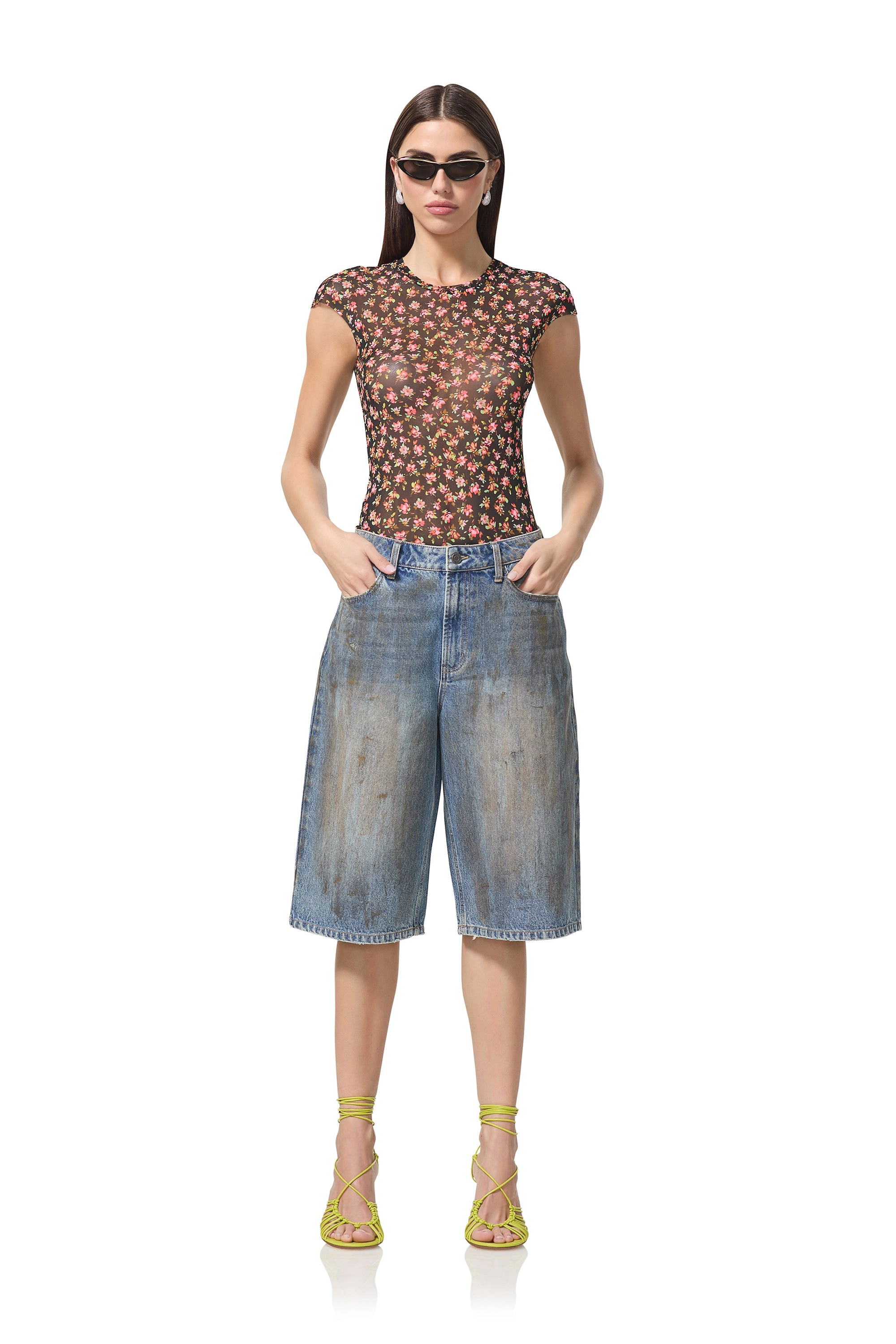 Nina Top - Spring Ditsy
