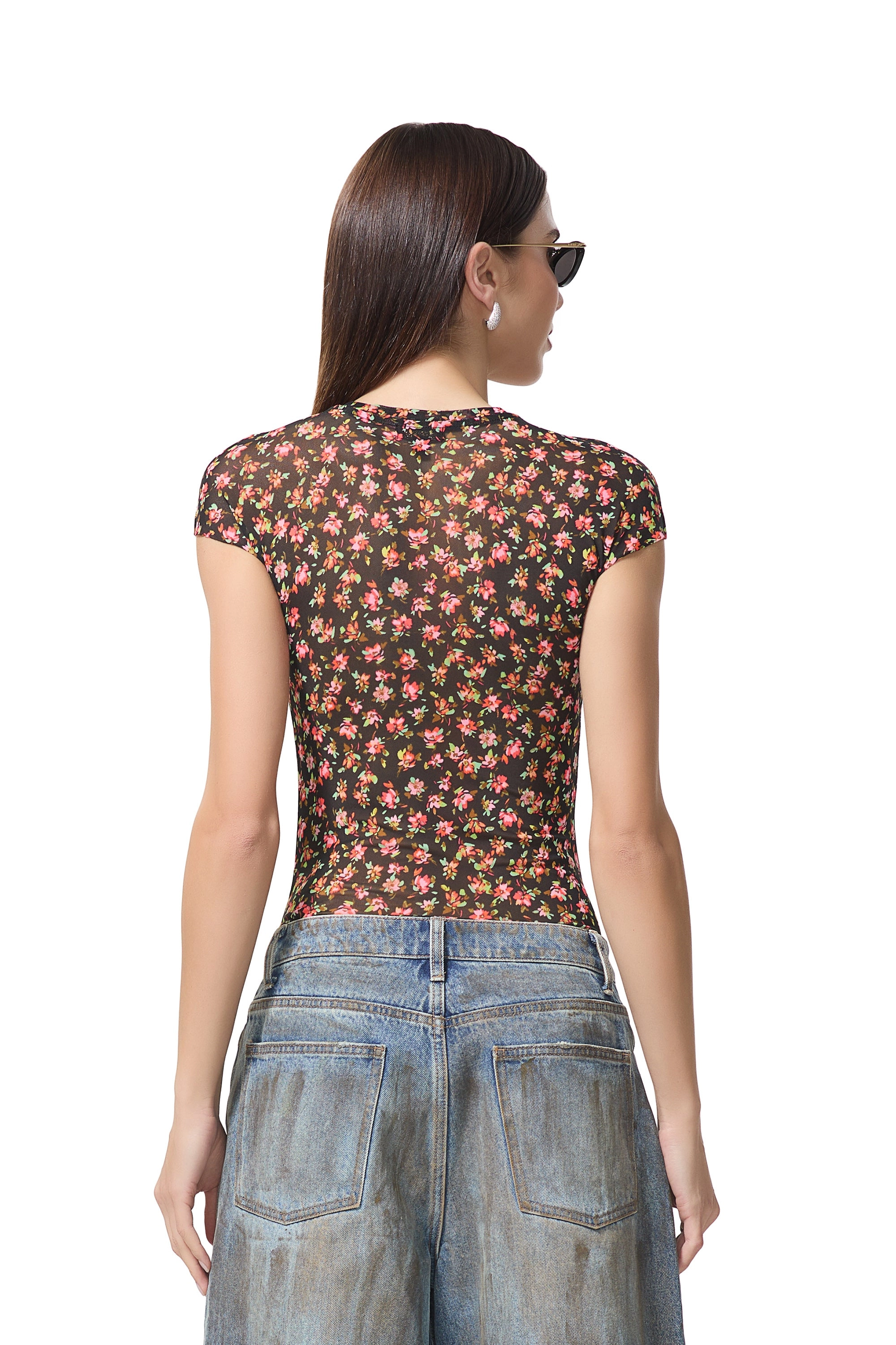 Nina Top - Spring Ditsy