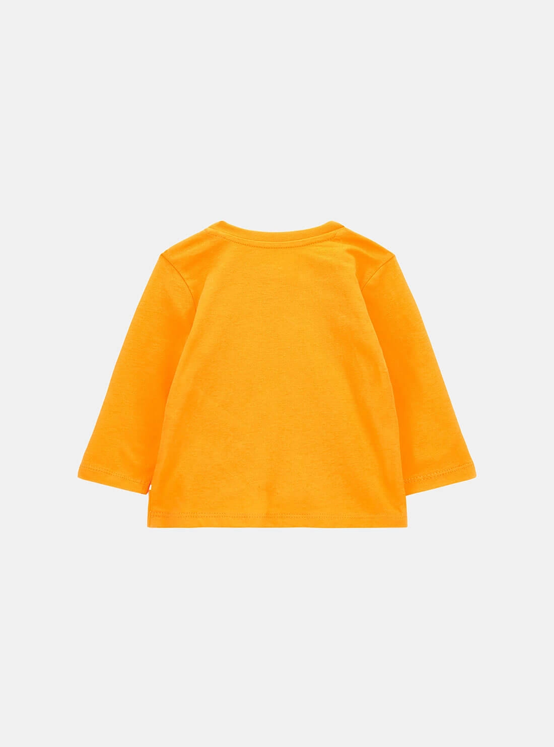 Orange Bear Print Long Sleeve Top (3-18M)