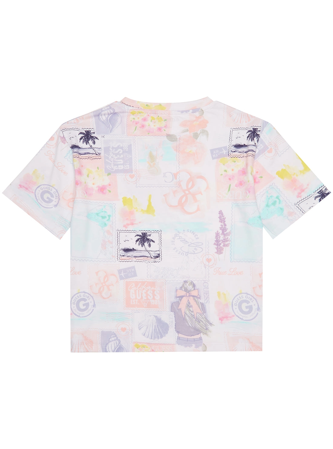 Paradise Print Short Sleeve T-Shirt (7-16)