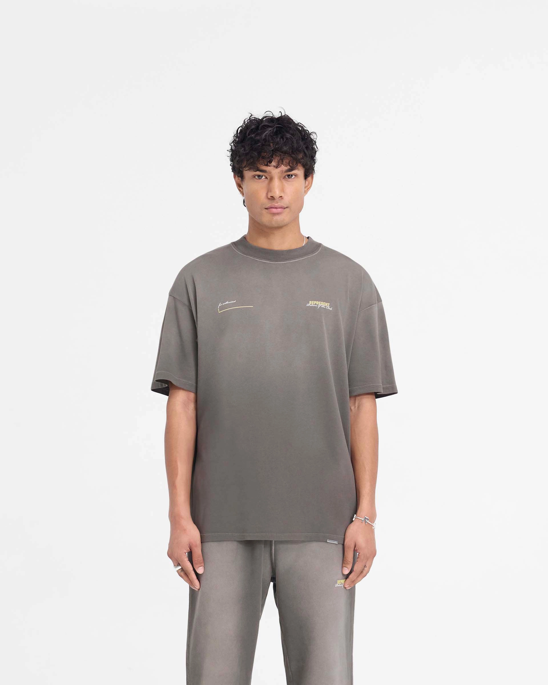 Patron Of The Club T-Shirt - Washed Olive