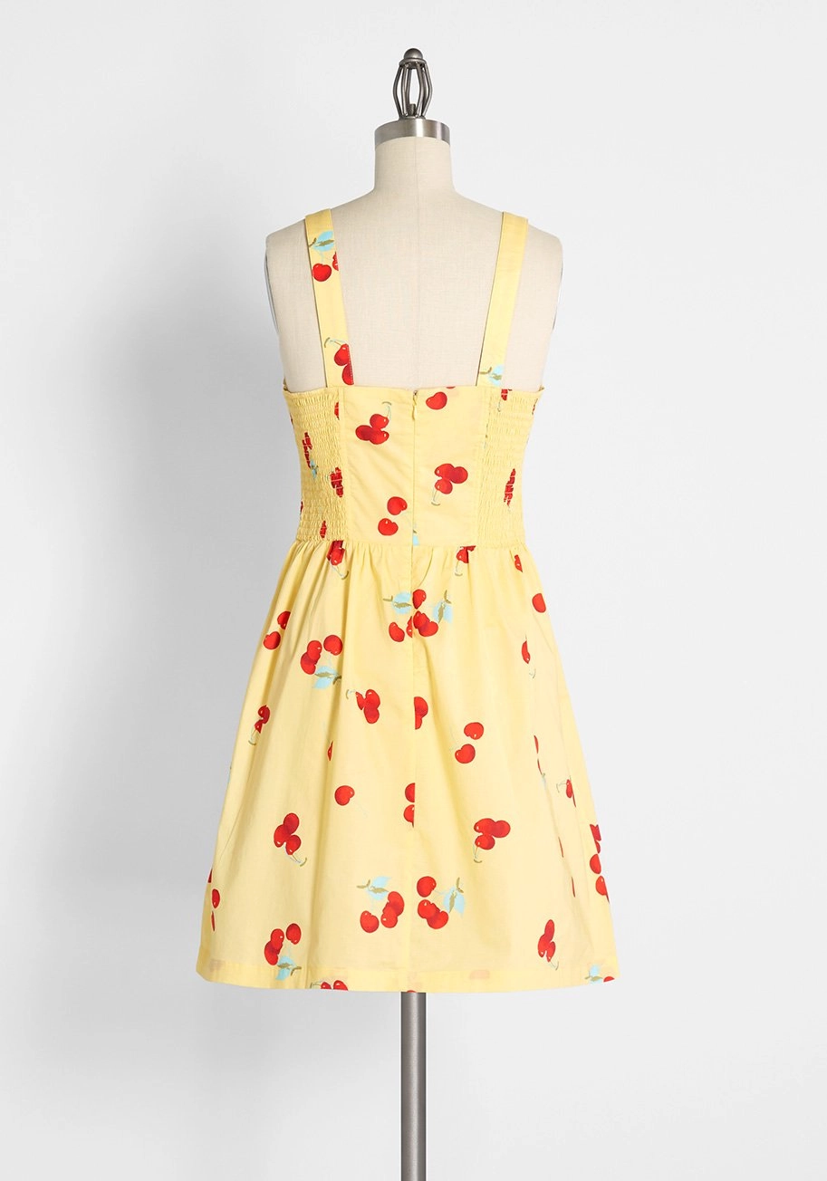 Peace of Mind in the Sunshine Fit and Flare Sundress