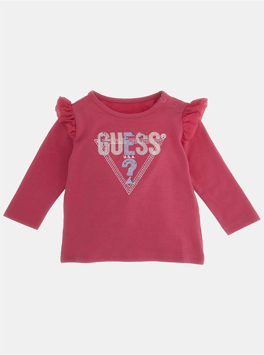 Pink Long Sleeve T-Shirt (2-7)