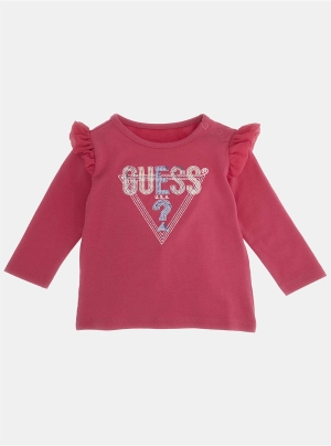 Pink Long Sleeve T-Shirt (2-7)