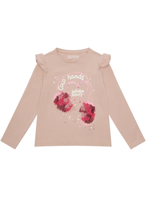 Pink Long Sleeve T-Shirt (2-7)