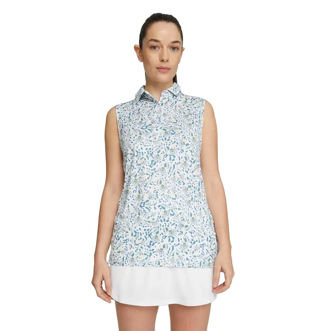 Puma - Women's MATTR Mariposa Sleeveless Golf Polo (621635 02)