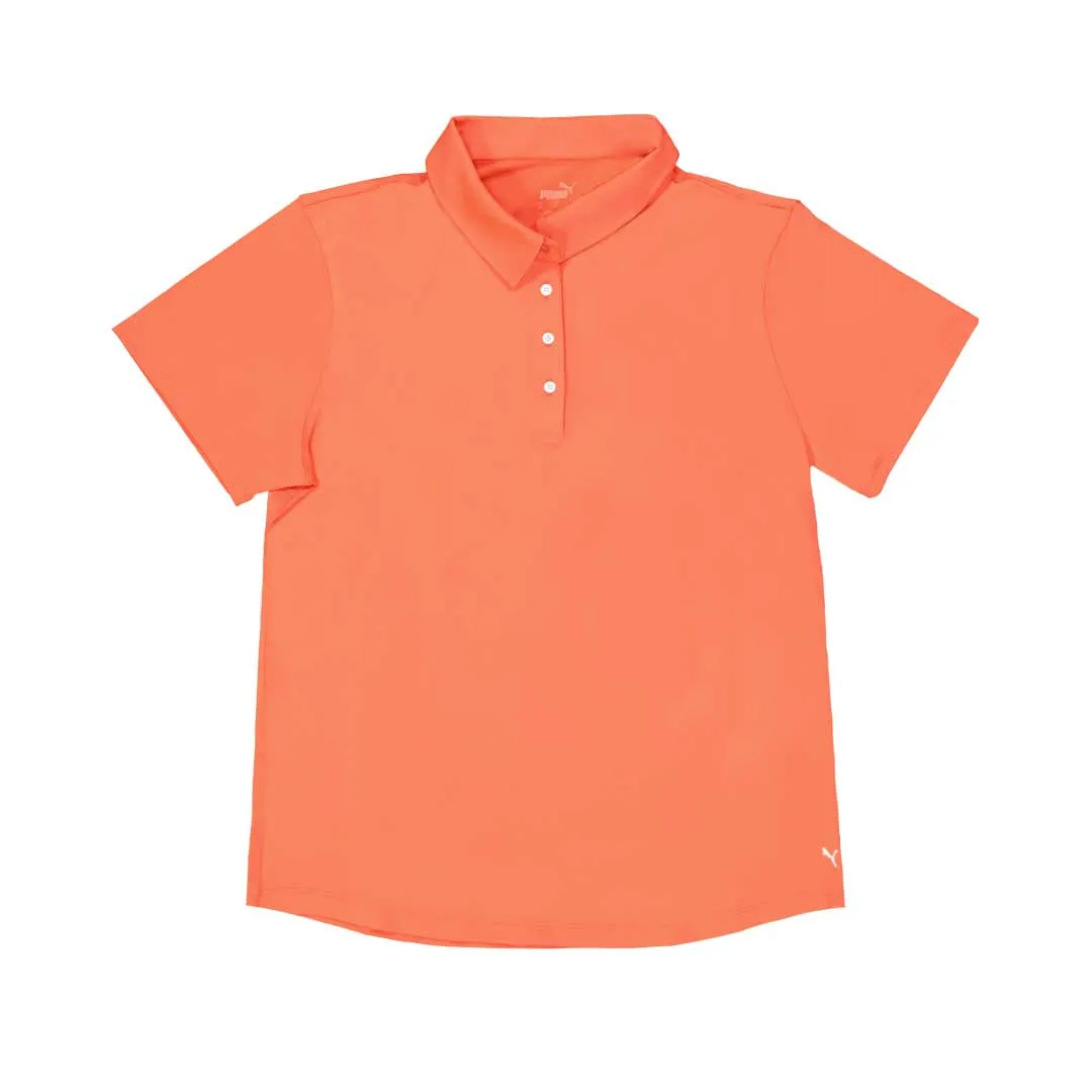Puma - Women's MATTR Solid Short Sleeve Golf Polo (625889 04)