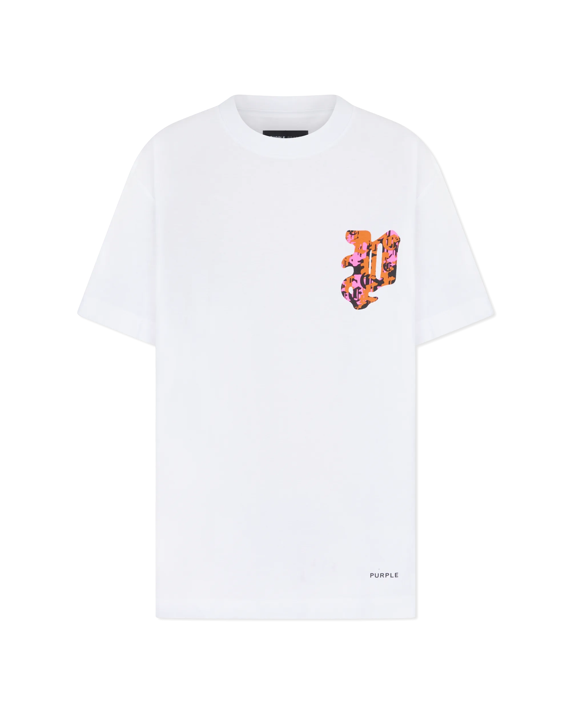Purple Jeans Gothic Camo P Textured Jersey T-shirt