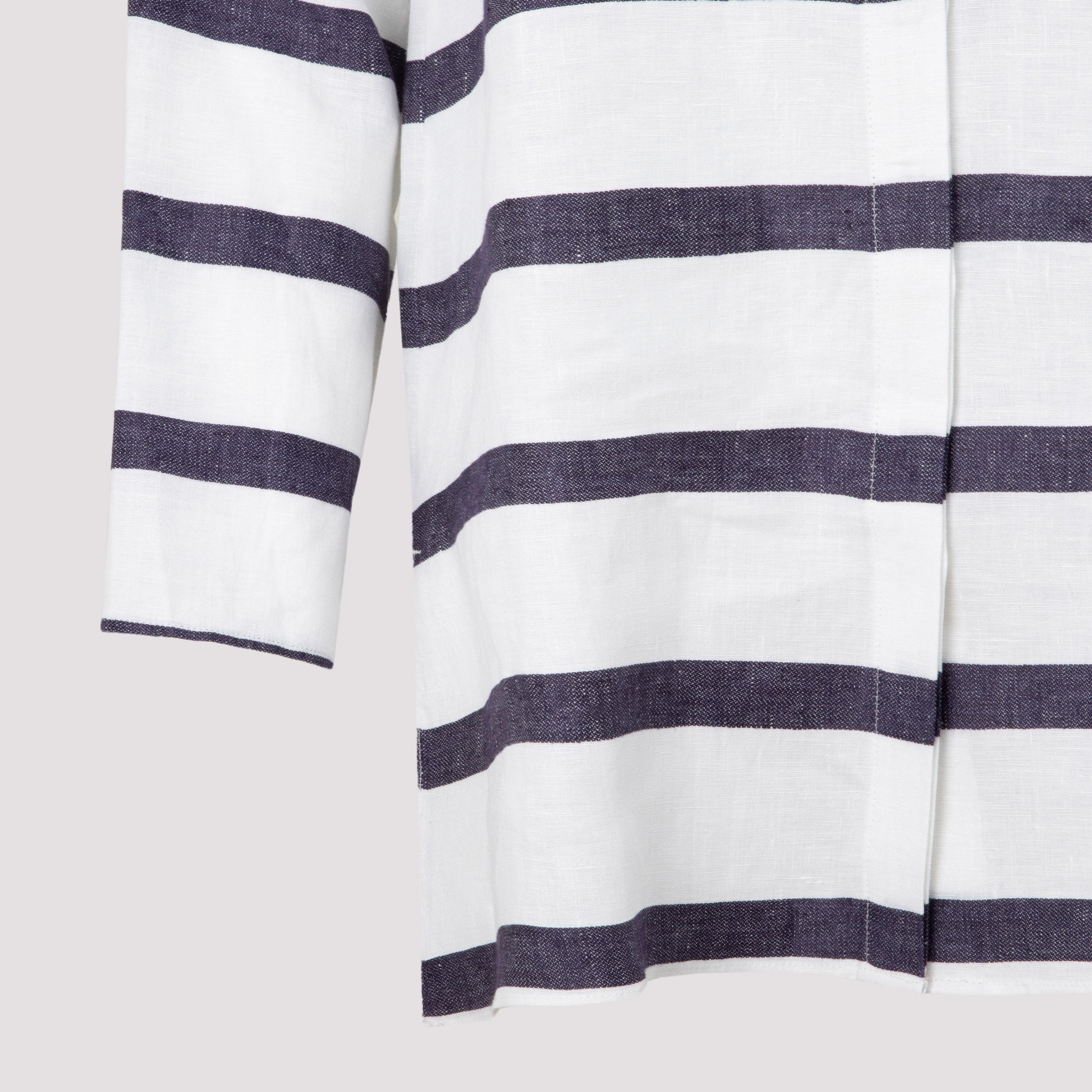 'S Max Mara Striped Round Neck Shirt