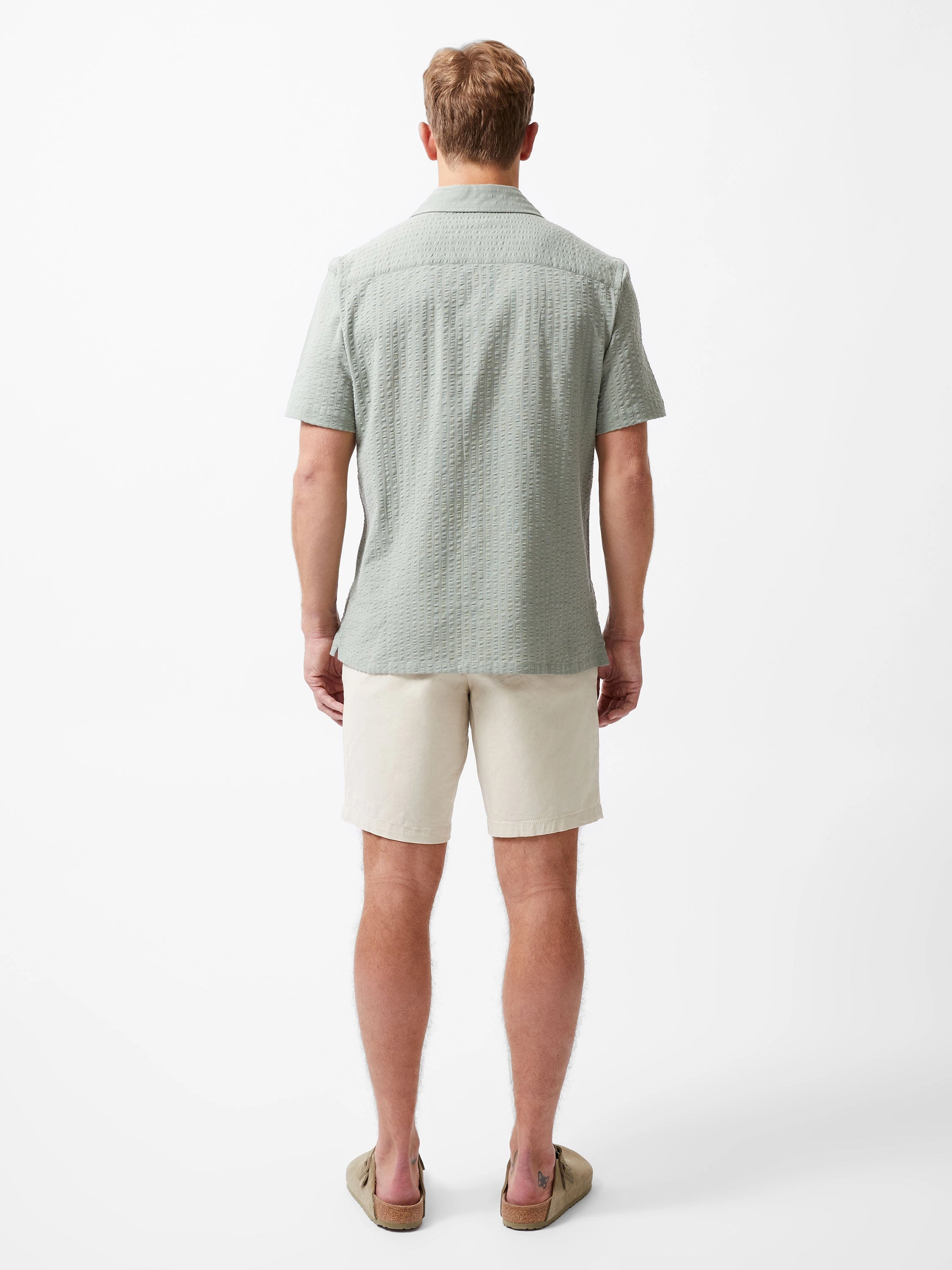 Seersucker Short Sleeve Shirt