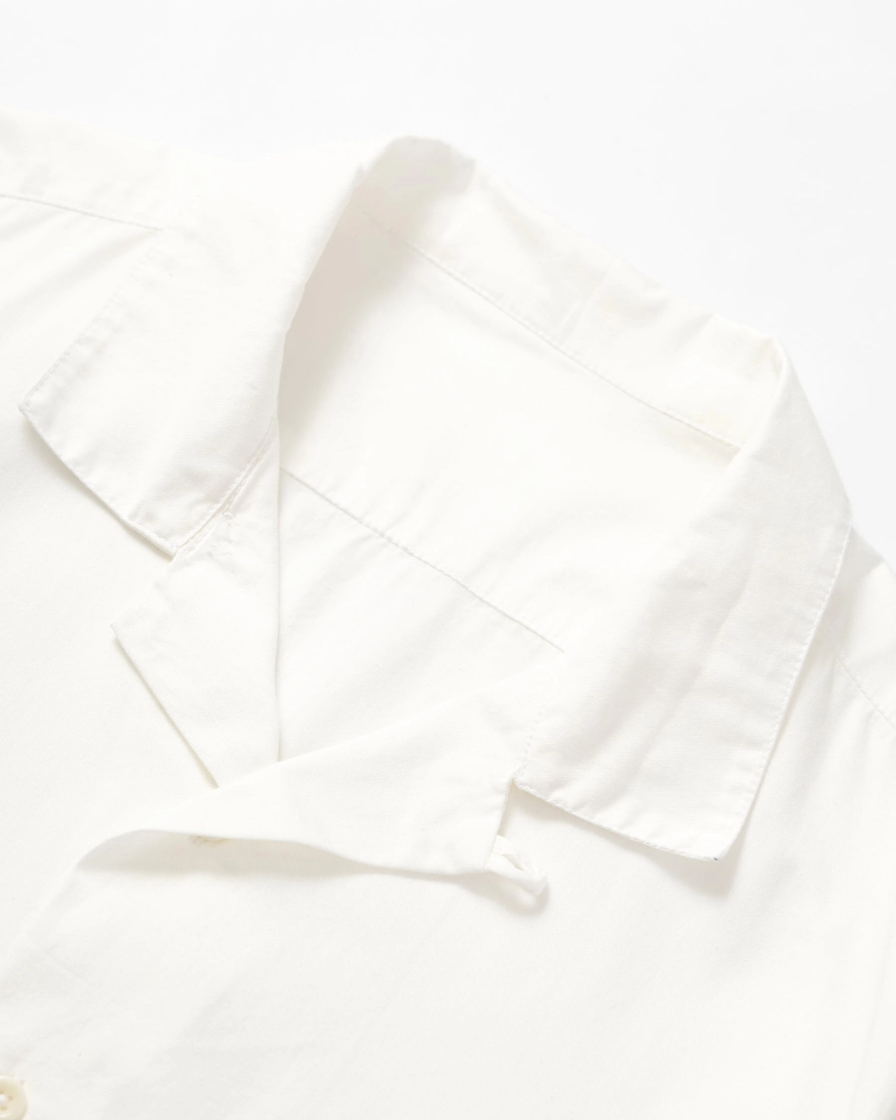 Service Works Light Twill Picnic S/S Shirt - Off White