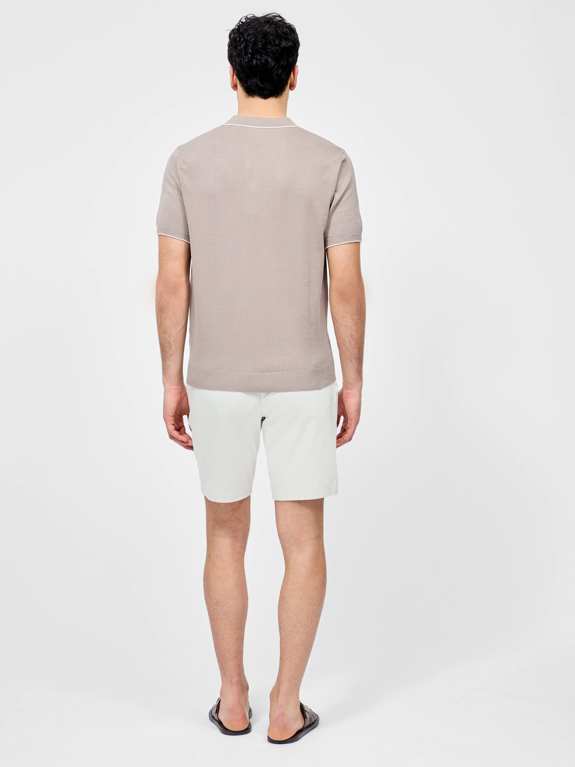 Short Sleeve Trophy Knit Polo Shirt