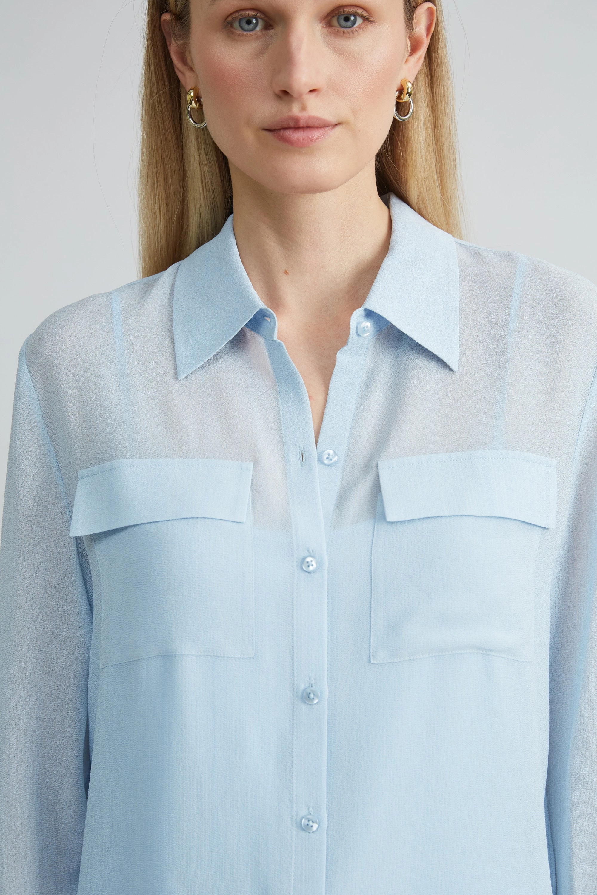 Silk Utility Texture Shirt