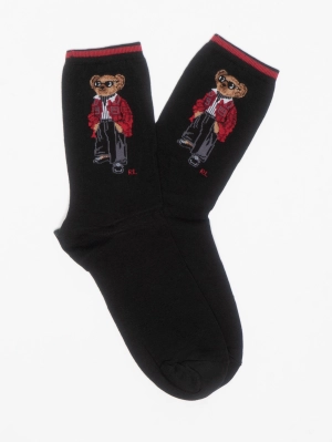Socks with Polo Bear Black