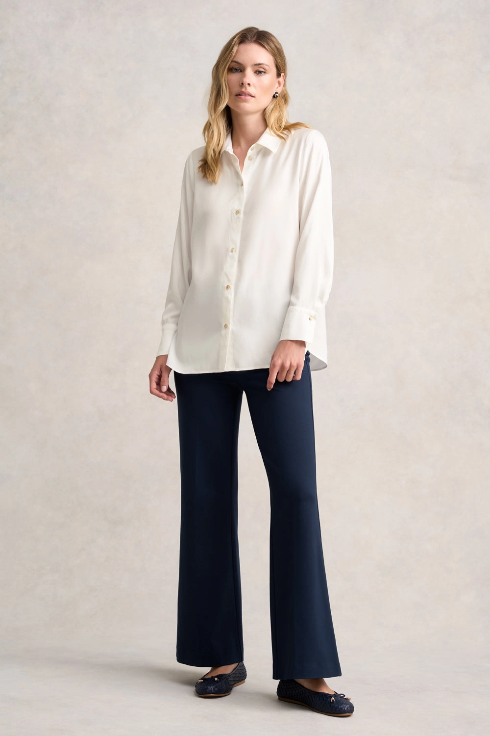 Soft Twill Shirt - Chalk
