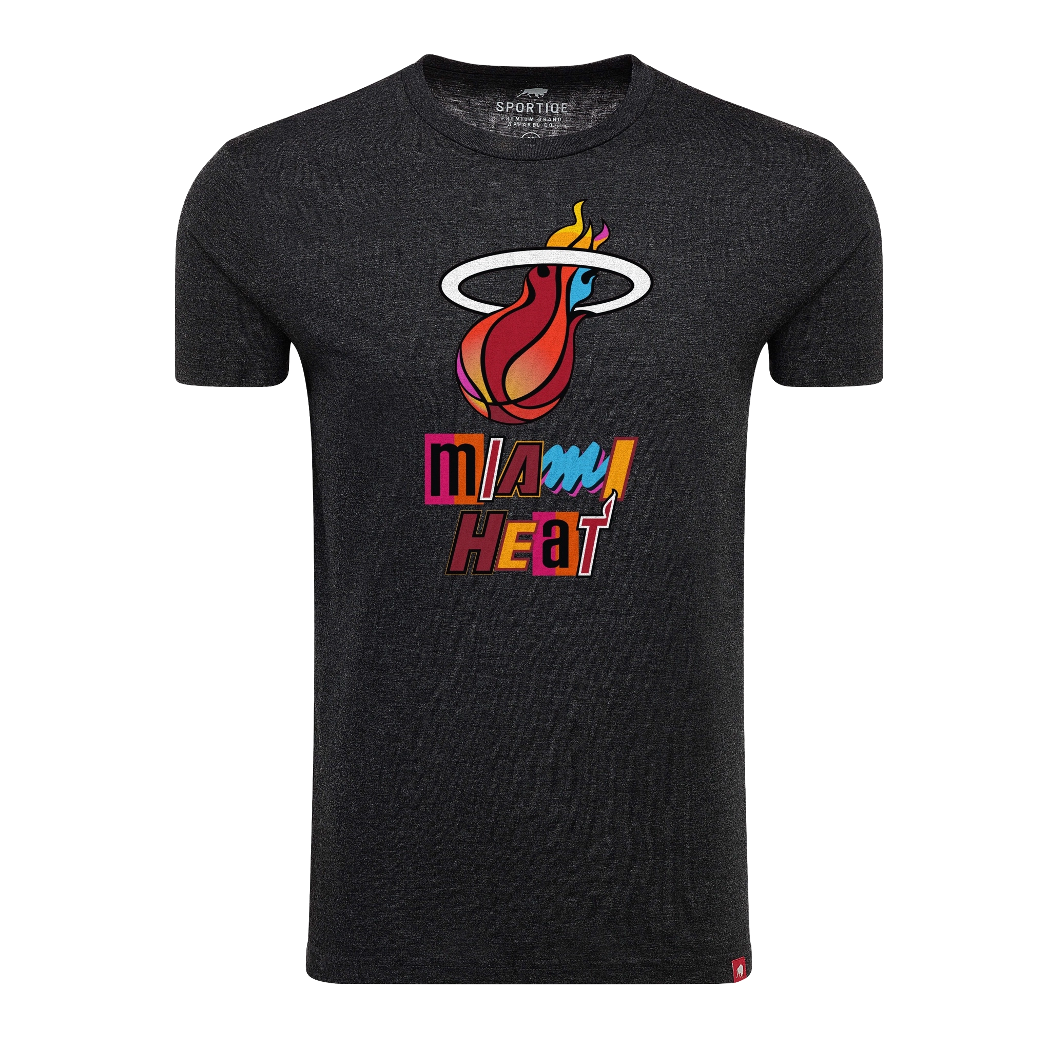 Sportiqe Miami HEAT Mashup Tee