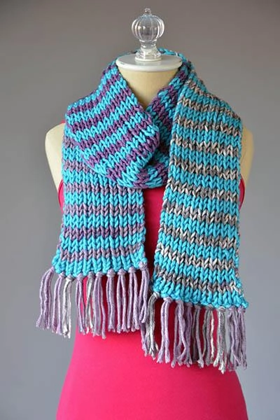 Stripe Magic Scarf