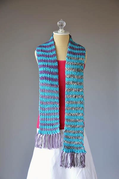 Stripe Magic Scarf