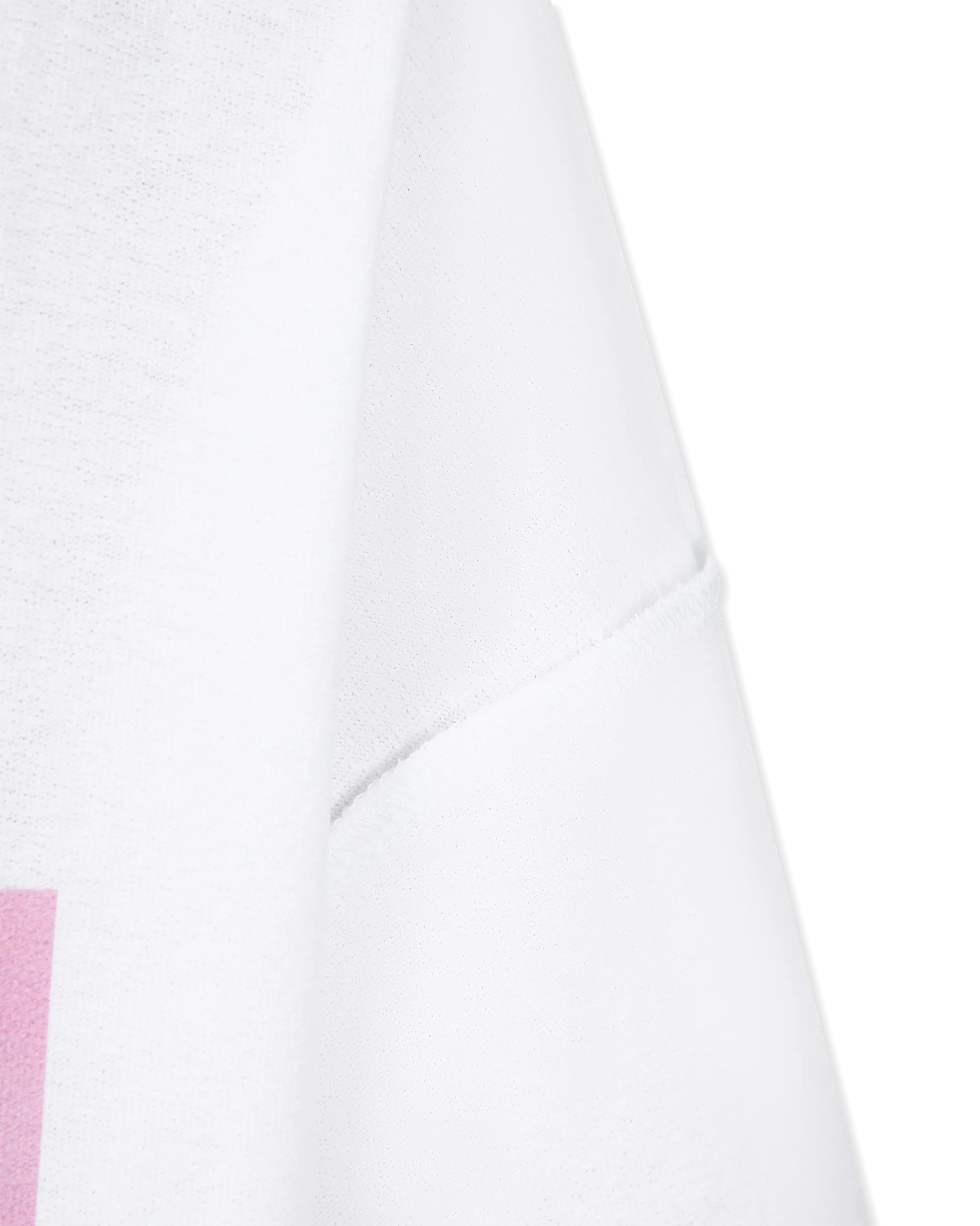 Textured Inside-Out Gothic Lettering Shirt
