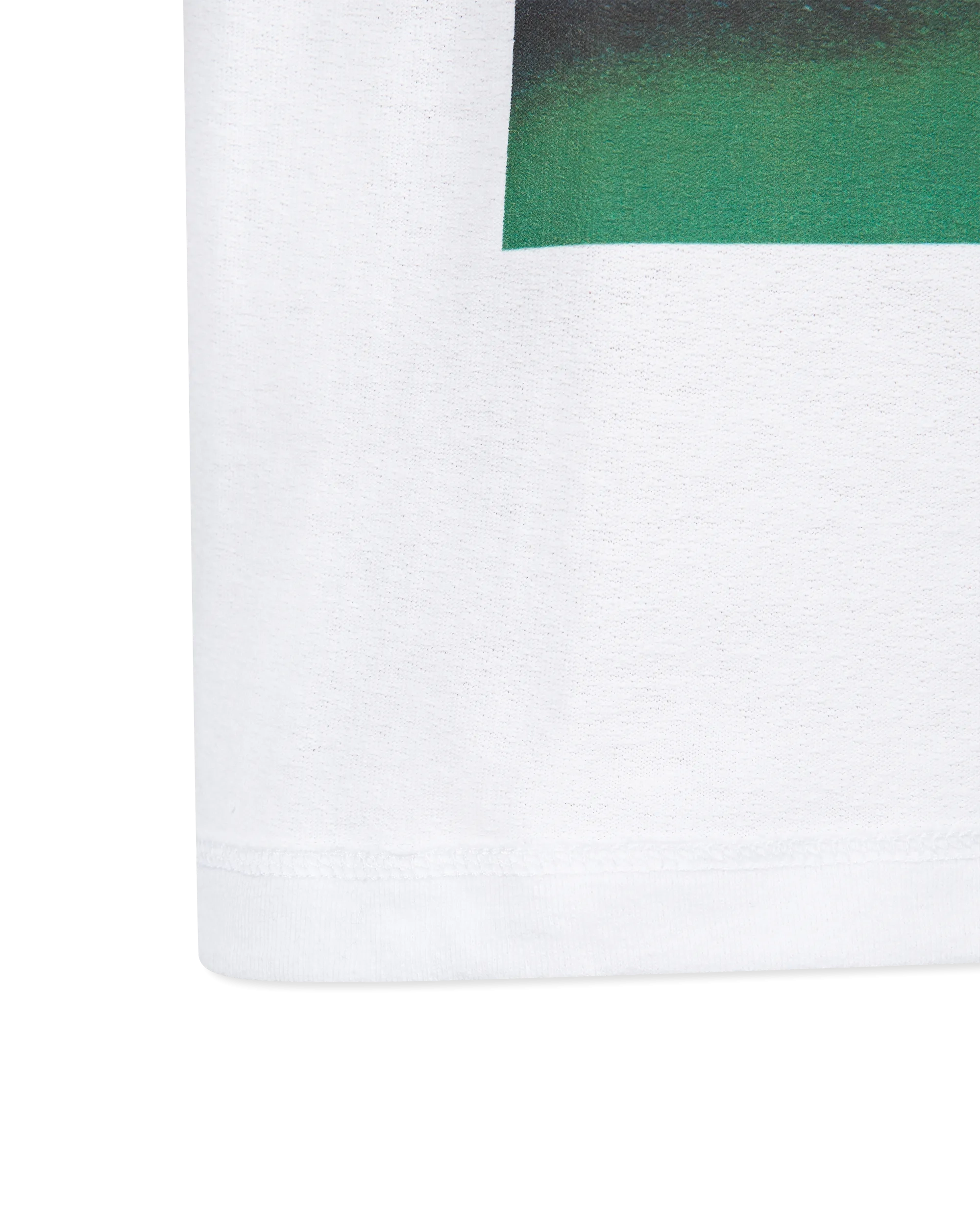 Textured Inside-Out Gothic Lettering Shirt