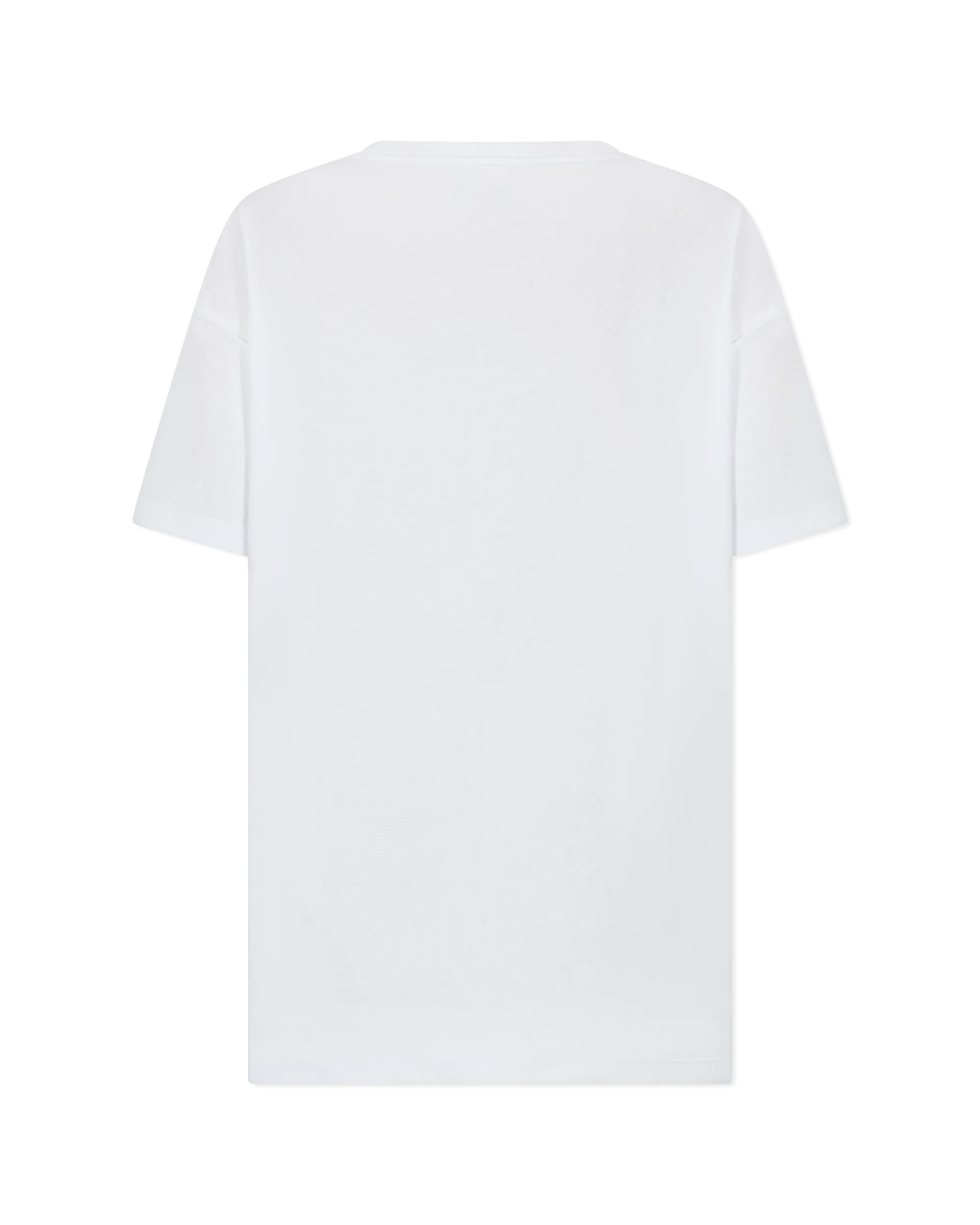 Textured Inside-Out Gothic Lettering Shirt
