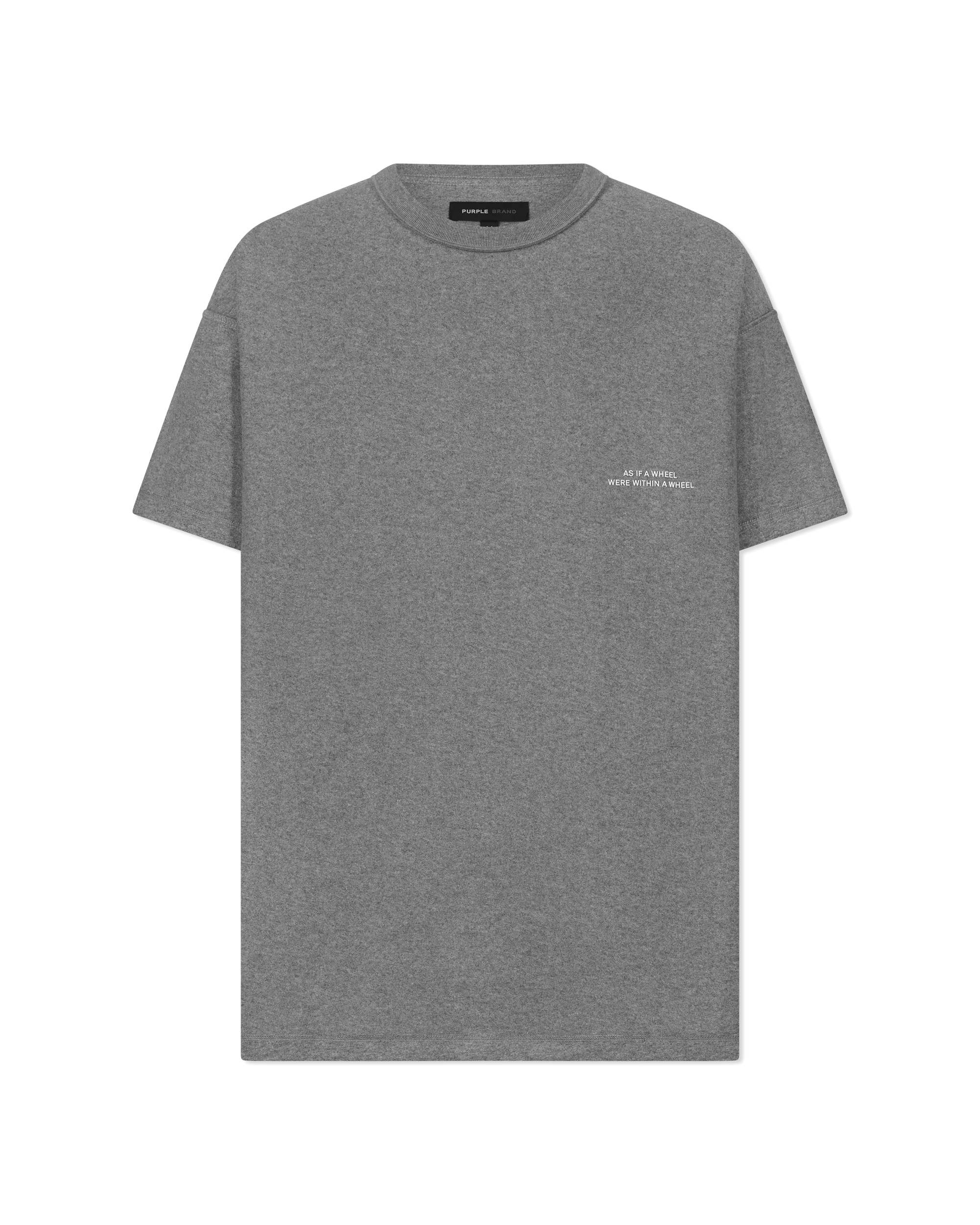 Textured Inside-Out Logo Shirt