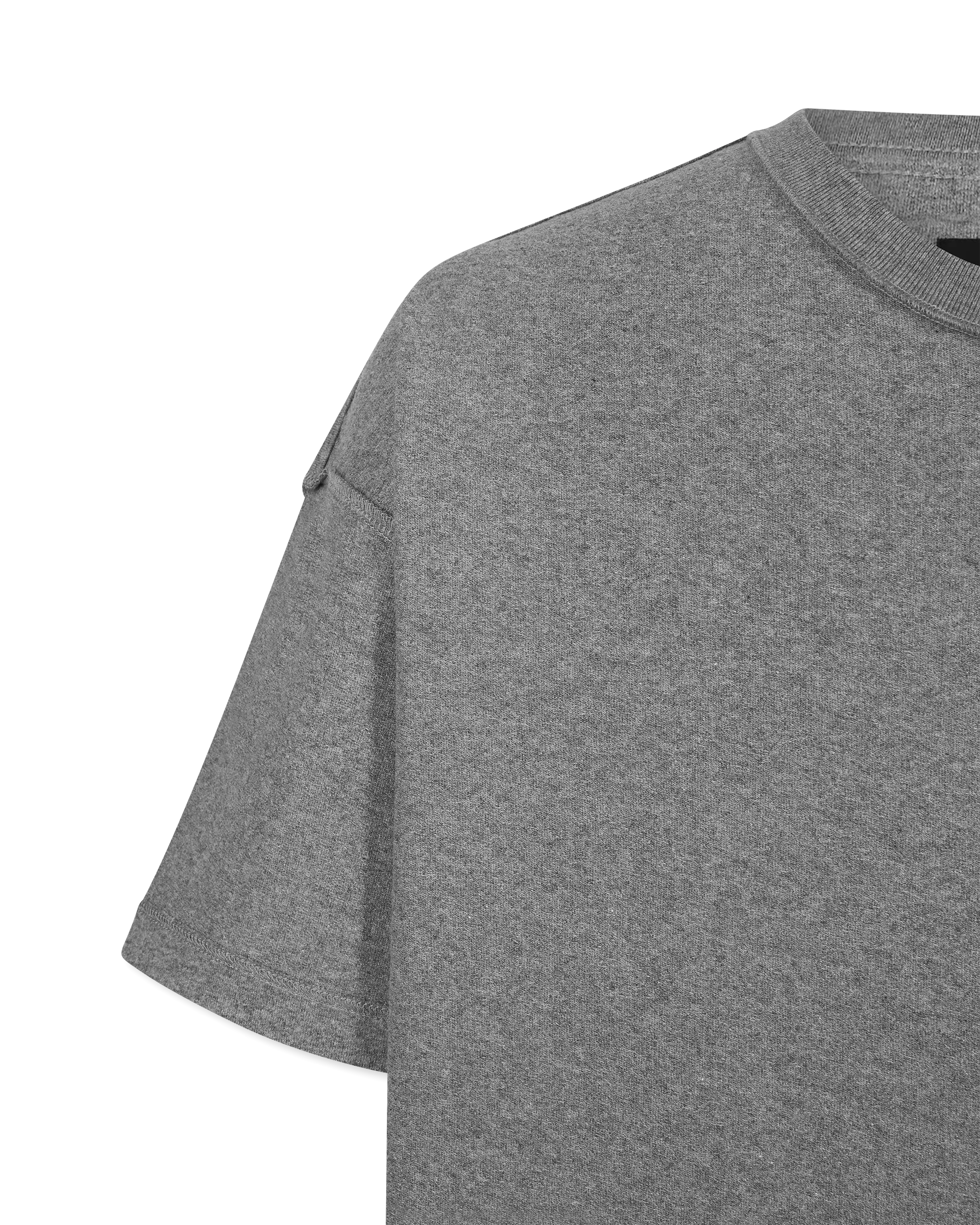 Textured Inside-Out Logo Shirt