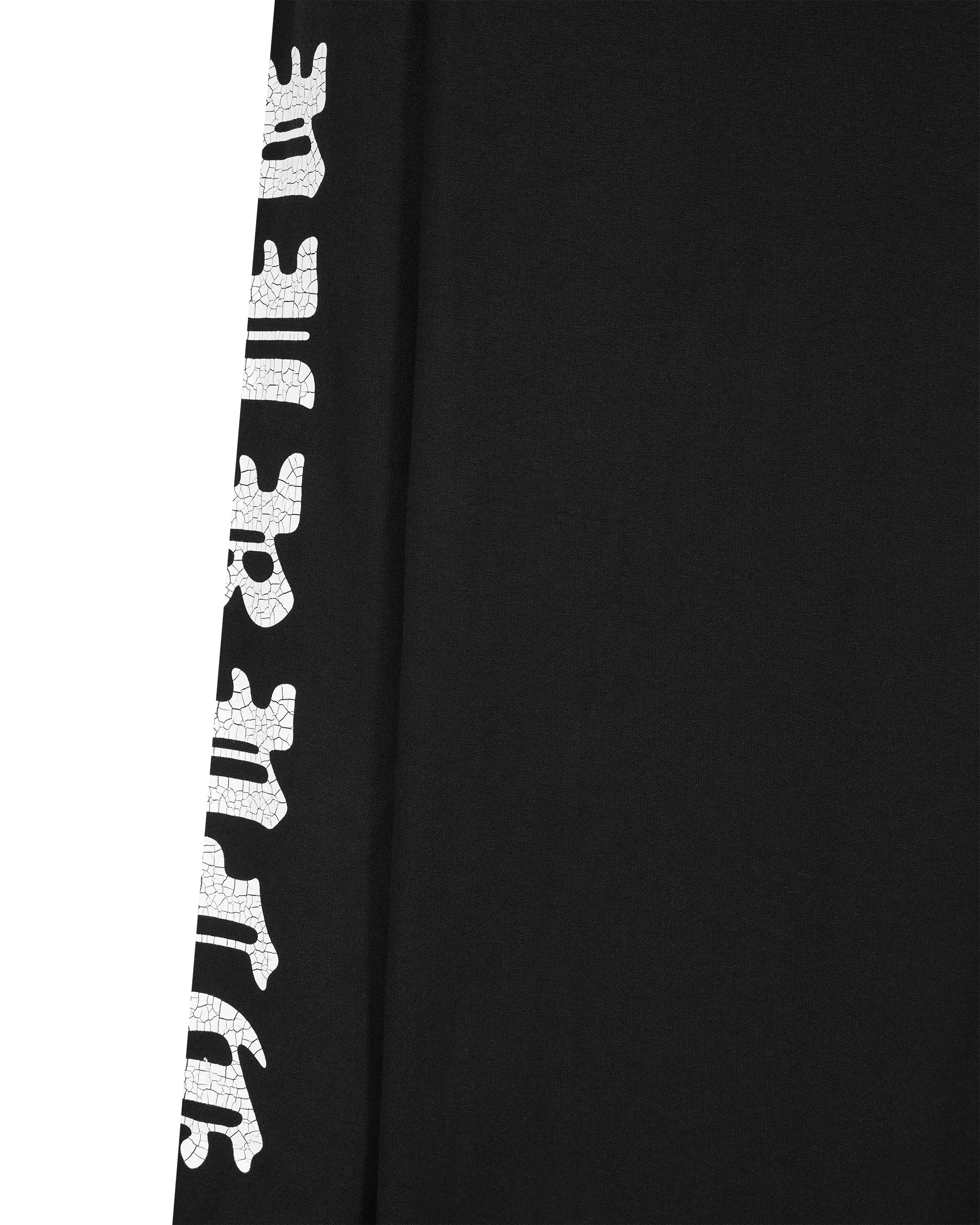 Textured Logo Jersey Long Sleeve Shirt