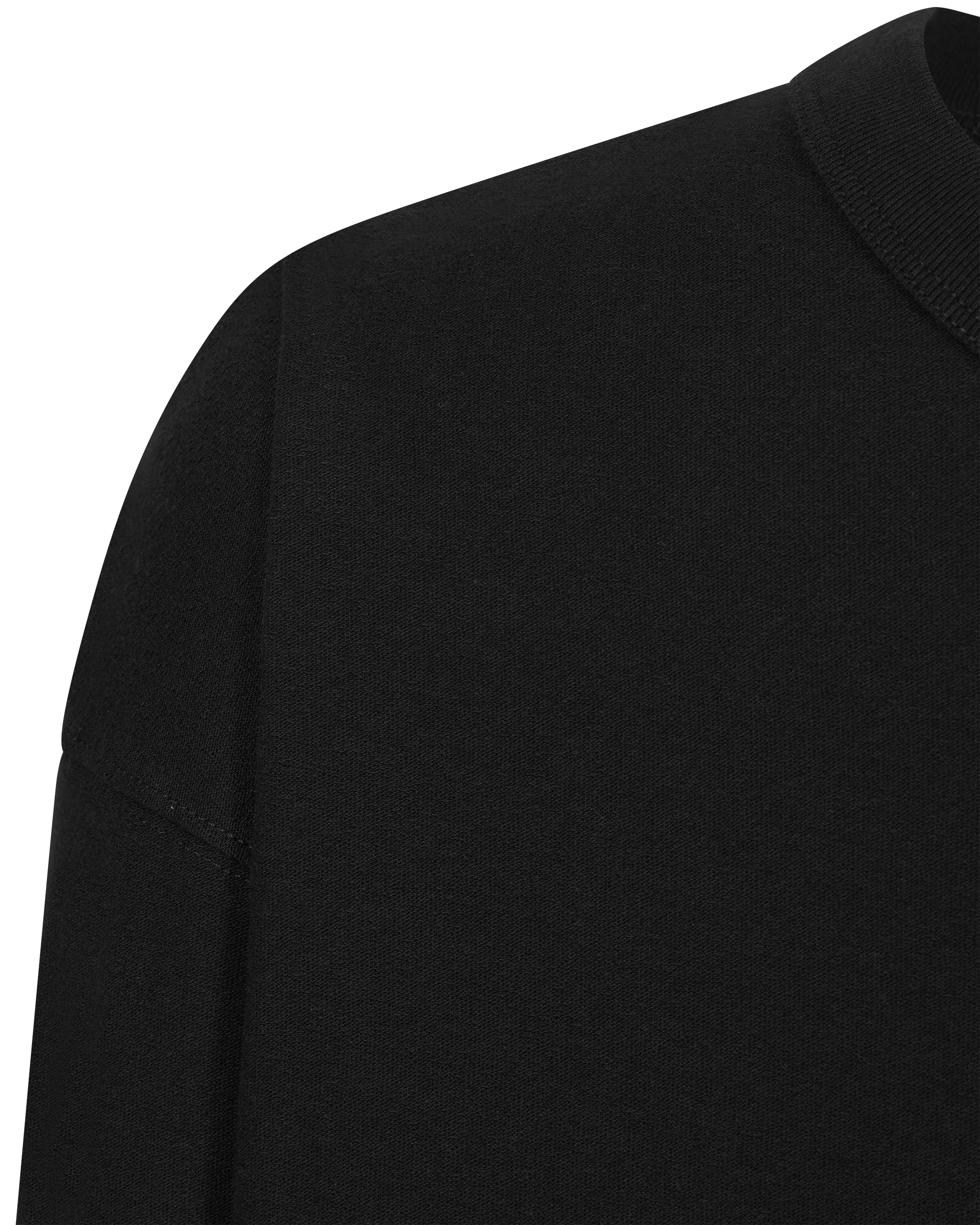 Textured Logo Jersey Long Sleeve Shirt