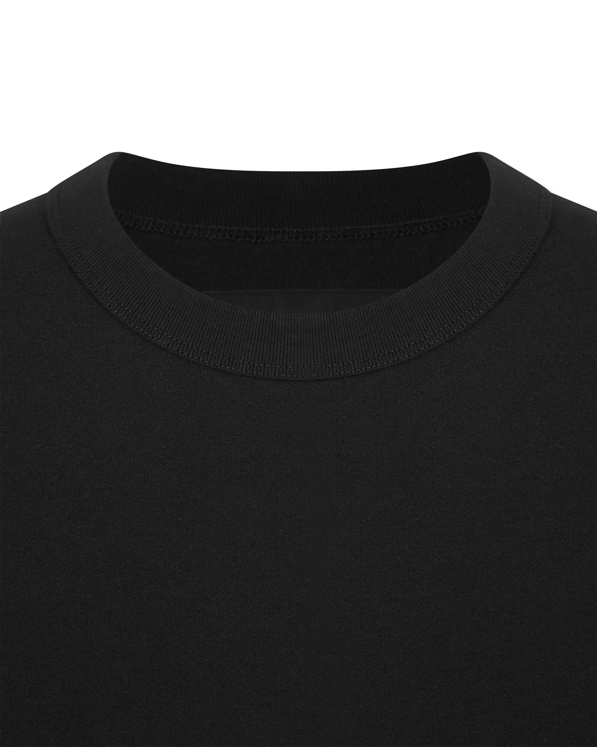Textured Logo Jersey Long Sleeve Shirt