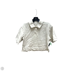Top Short Sleeve By Lululemon In Cream, Size: 2