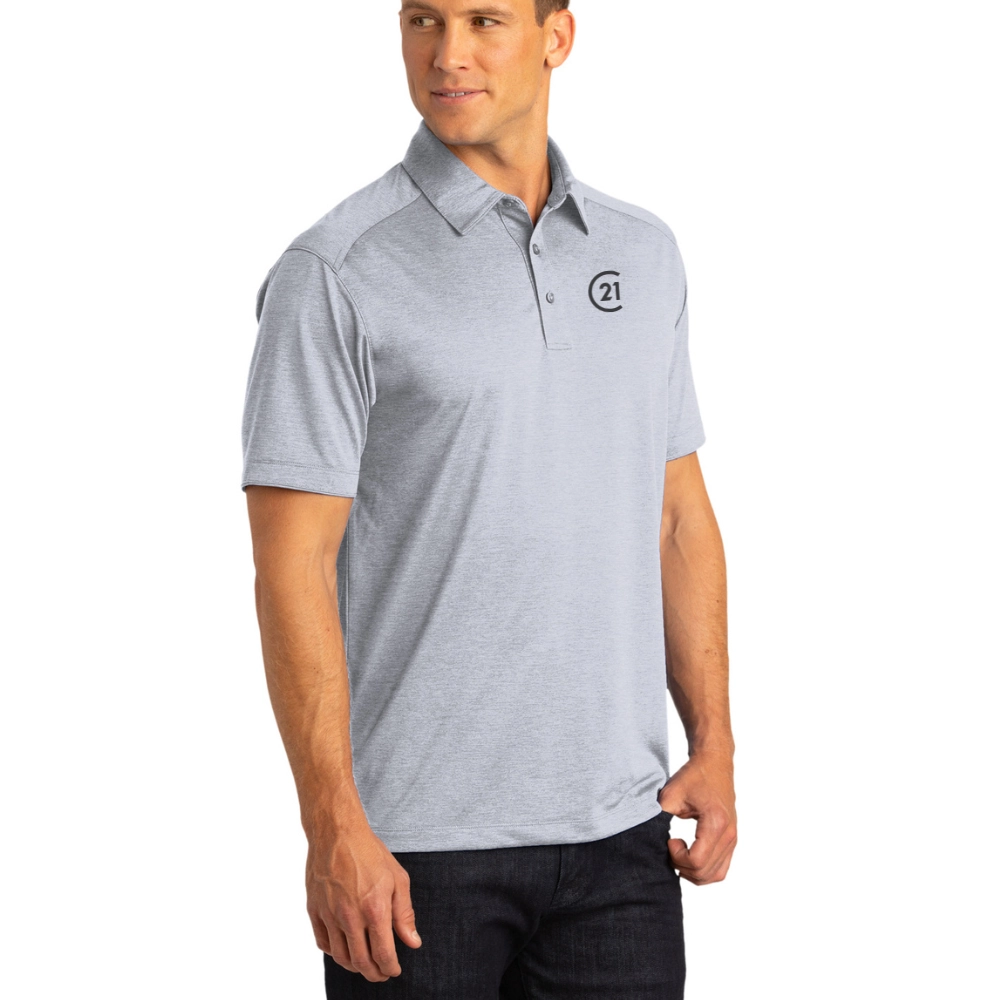 Trends Mens Silver Polo - ON SALE