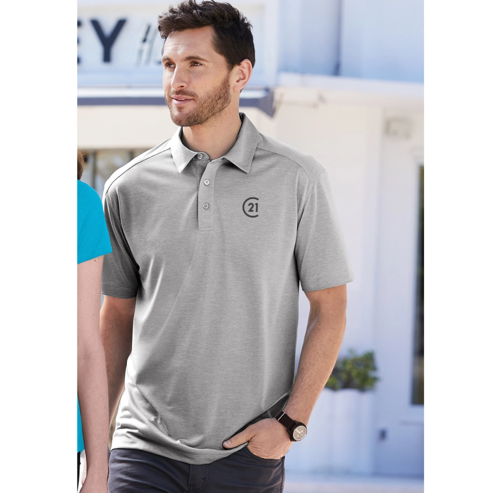 Trends Mens Silver Polo - ON SALE